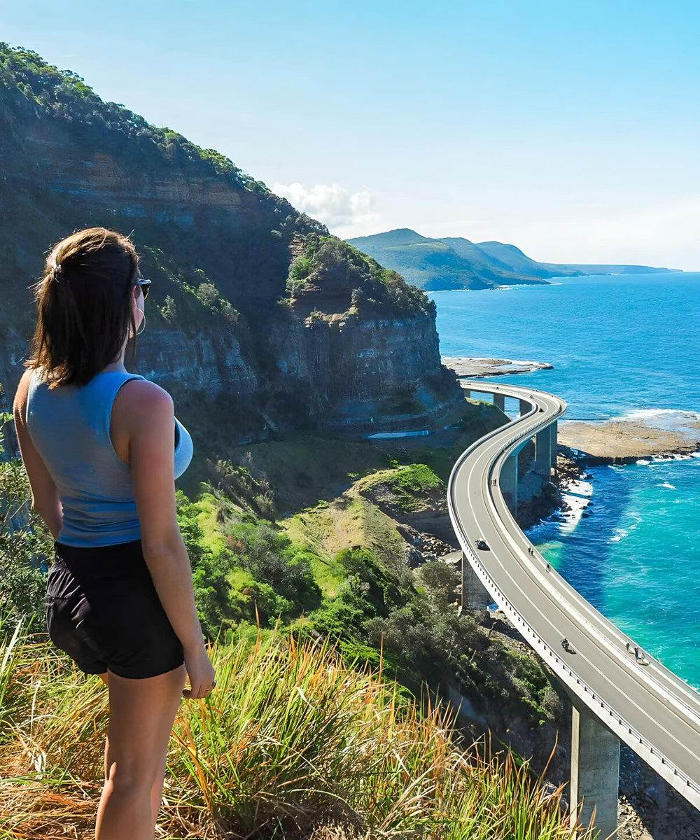 sea cliff bridge guided motorcycle tours australia
