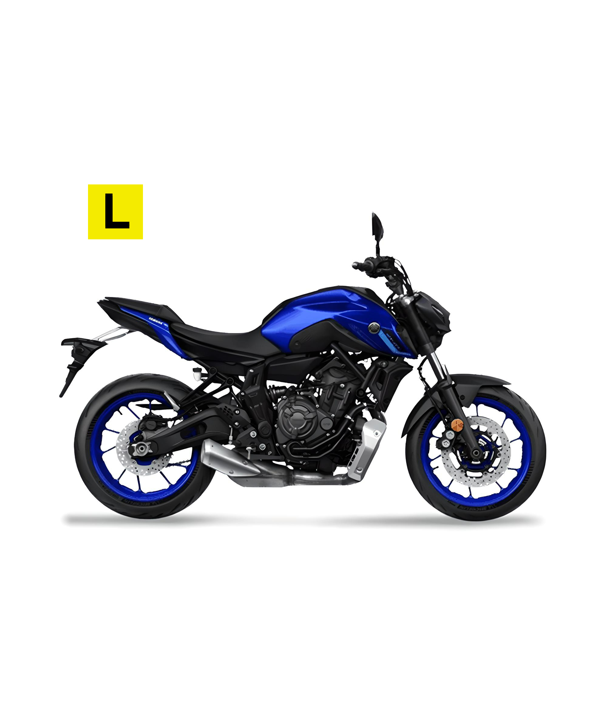 yamaha mt07 hire motorbike sydney xpert l