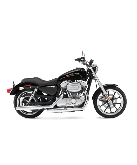 Harley Davidson superlow sportster 883 motorcycle rental sydney